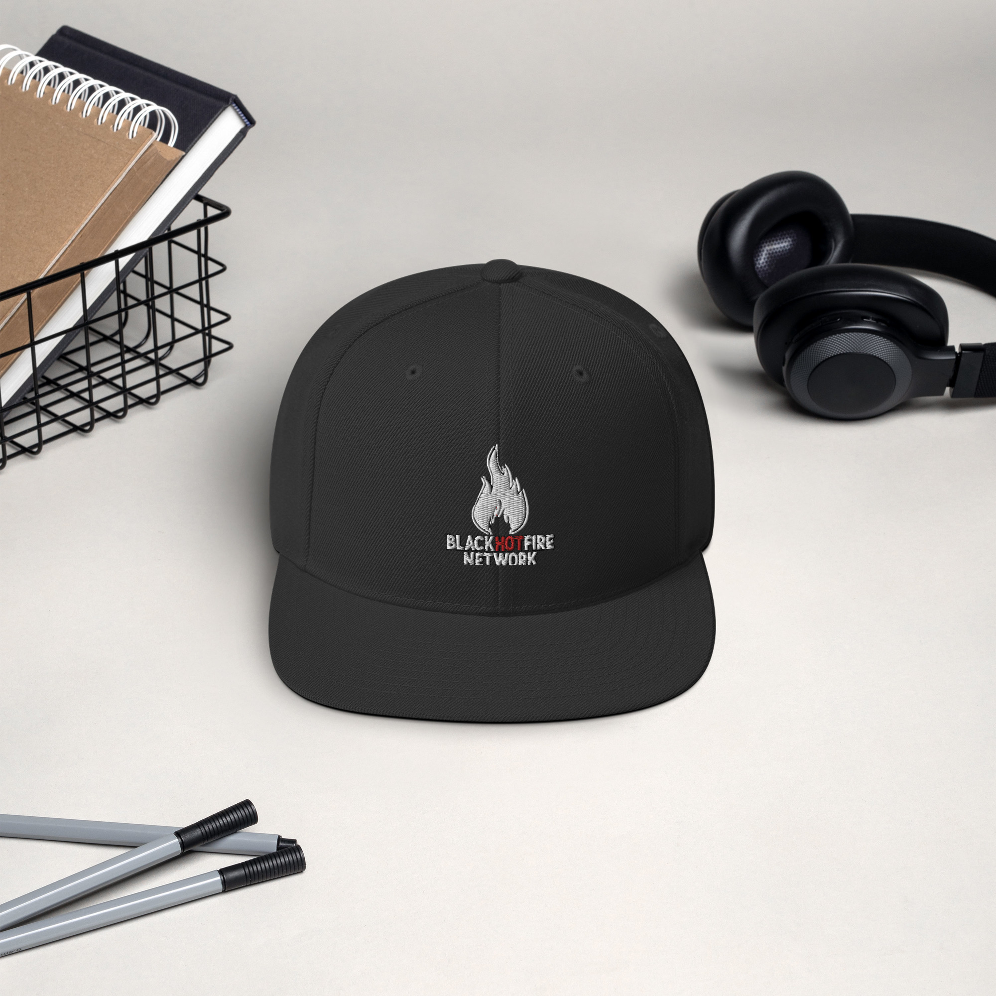 BlackHotfire Snapback Hat - Image 2