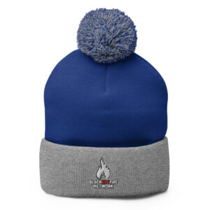 Blackhotfire Pom-Pom Beanie