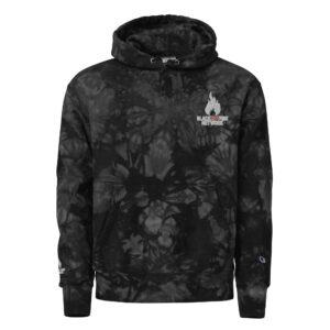 BlackHotfire Unisex Champion tie-dye hoodie
