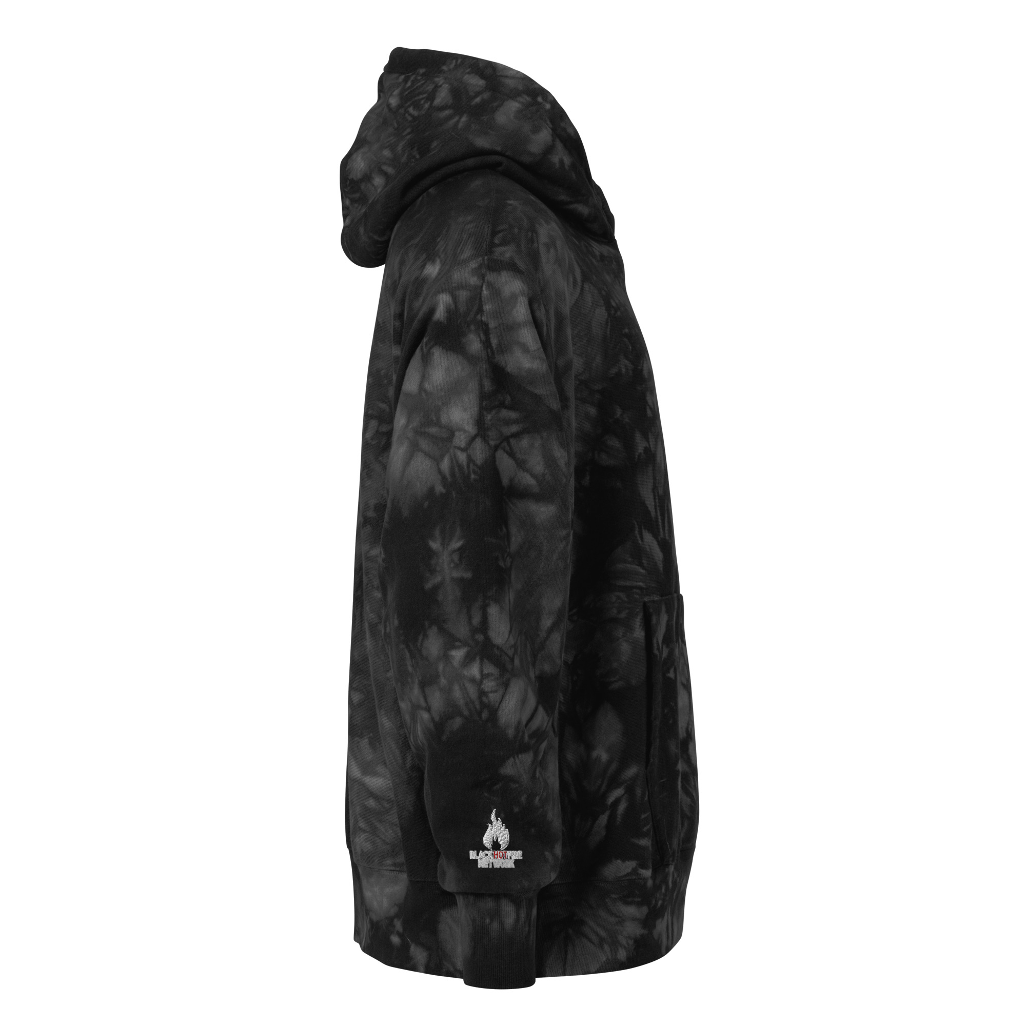 BlackHotfire Unisex Champion tie-dye hoodie - Image 4