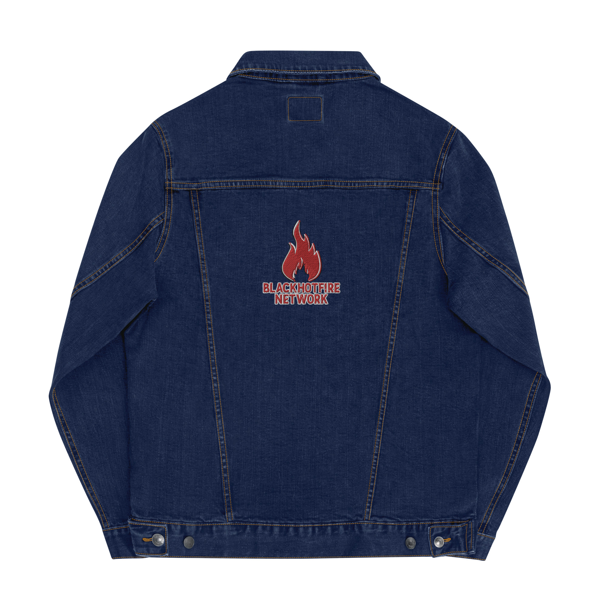 BlackHotFire Unisex denim jacket - Image 5