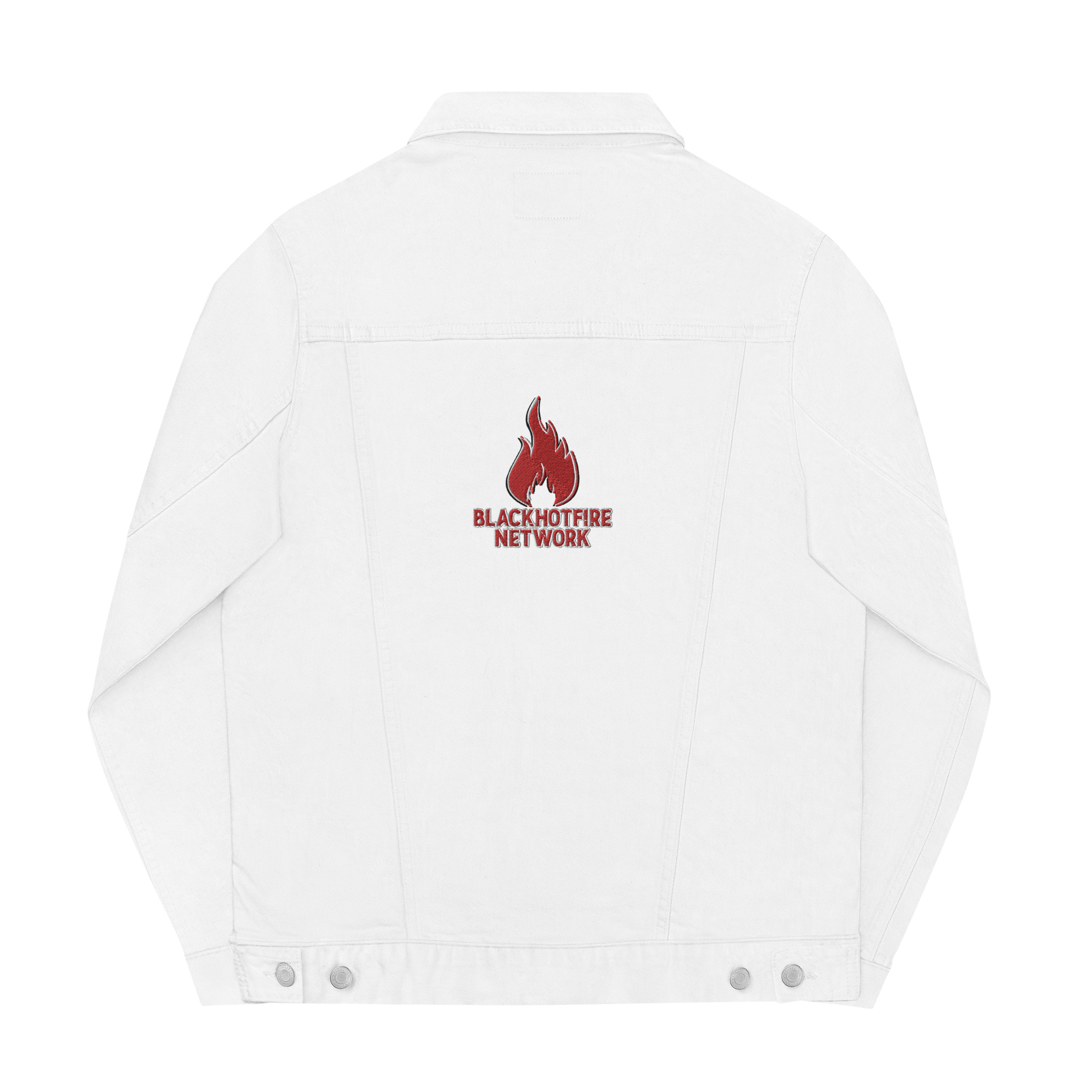 BlackHotFire Unisex denim jacket - Image 6