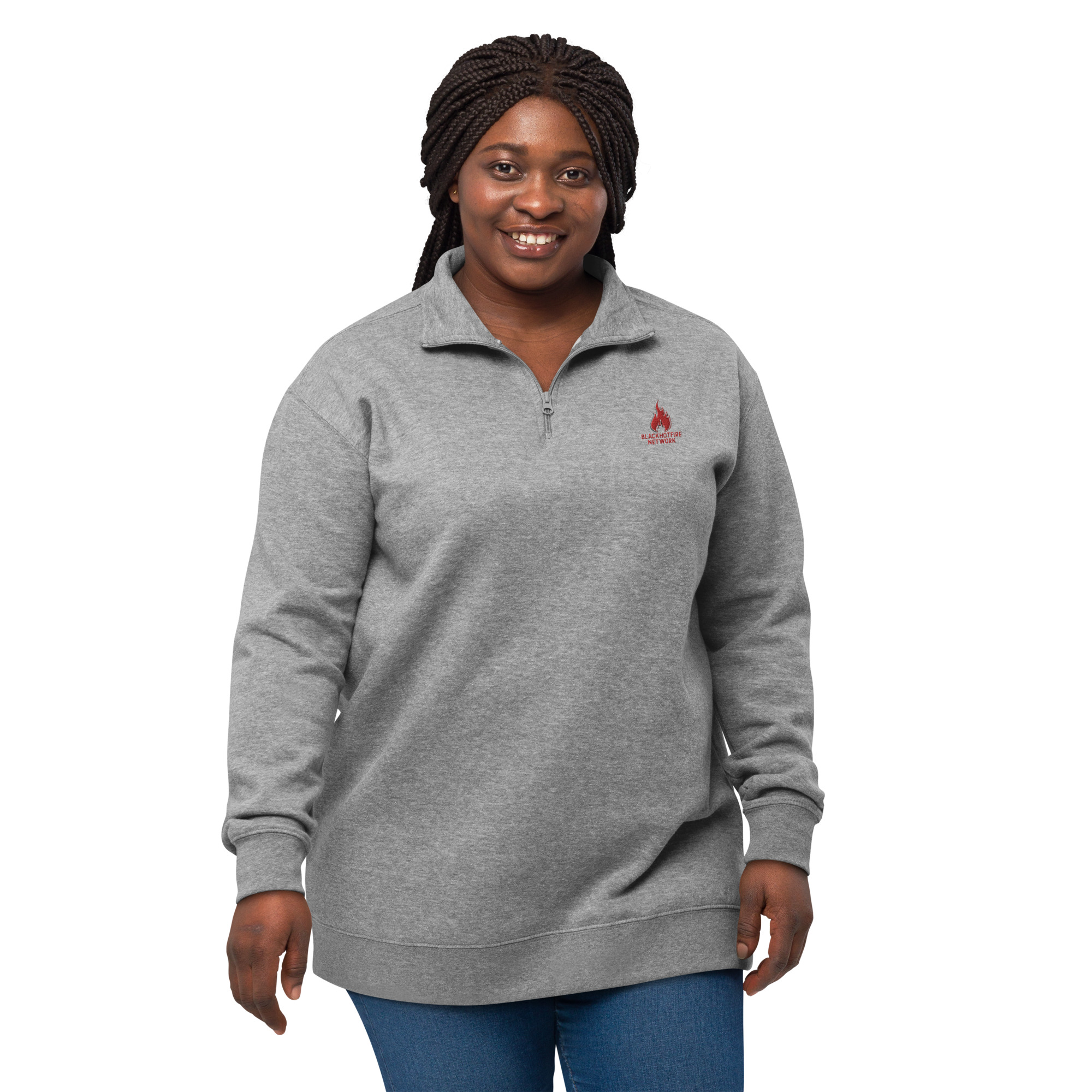 BlackHotFire Unisex fleece pullover - Image 5