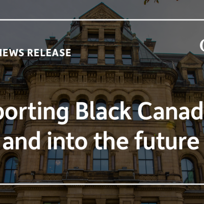 Investing in Black Canadian Communities
