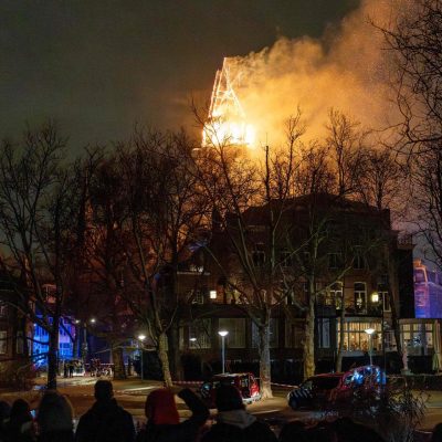 Amsterdam church damaged in New Year's Eve unrest