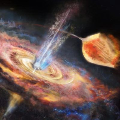 Black Hole Consumes Star in Energetic Cosmic Event