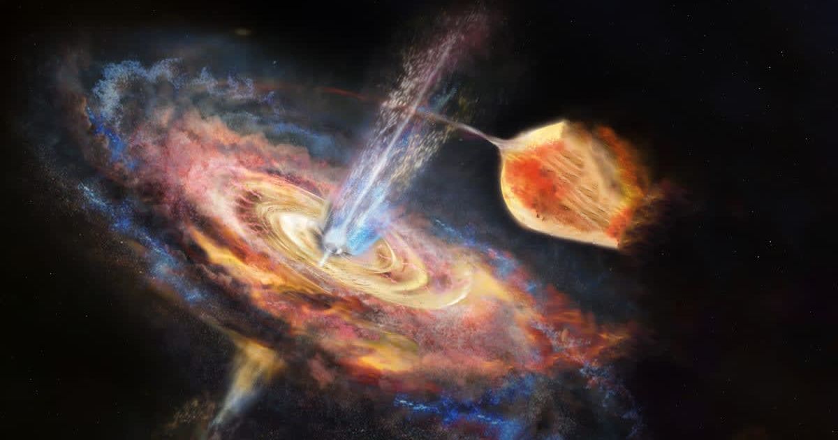 Black Hole Consumes Star in Energetic Cosmic Event