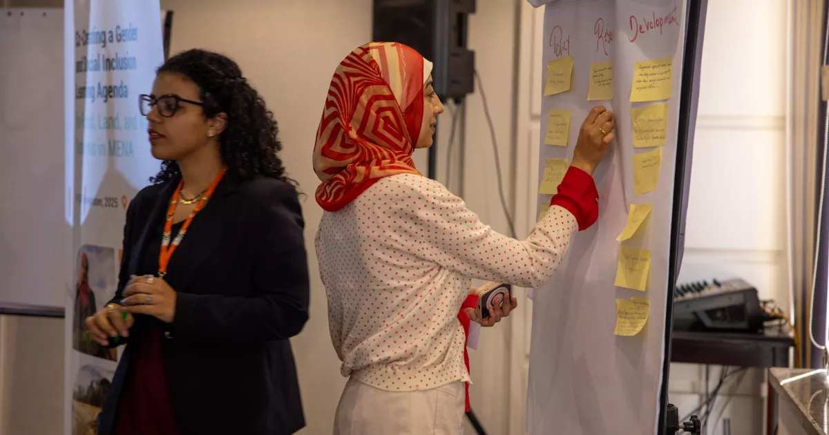 MENA region needs gender focus for climate, conflict, inequality