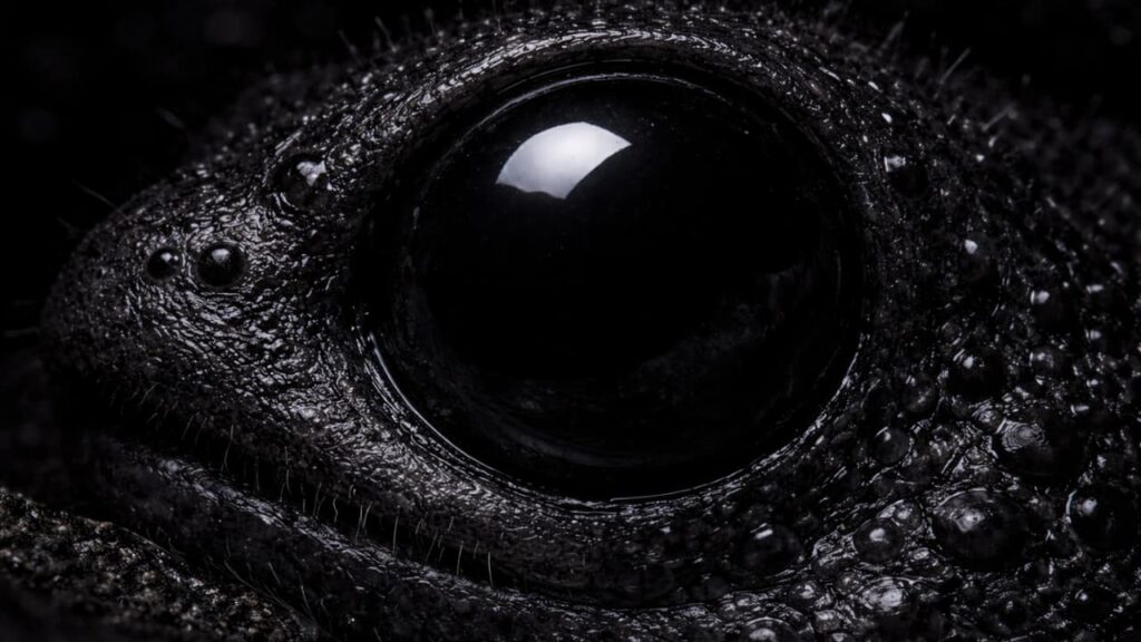 Rare Black-Eyed Snake Species Found in PNG Mine