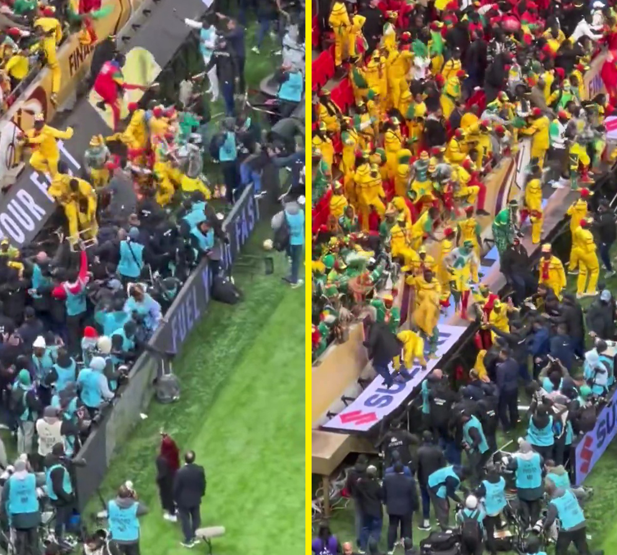 Senegal AFCON match erupts in violence, police respond