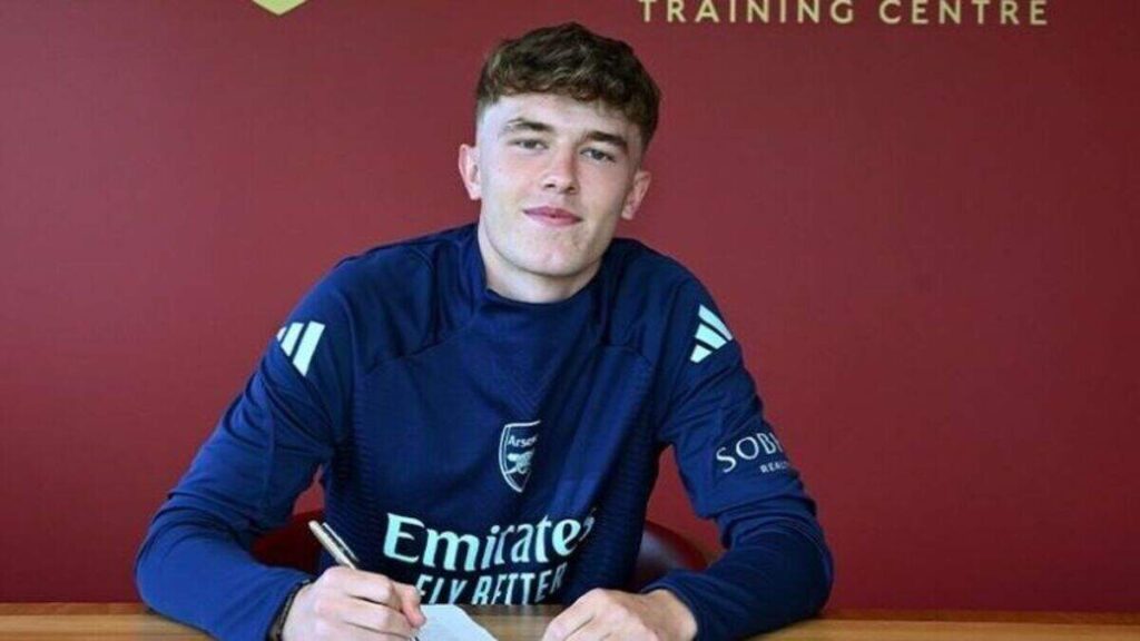 Arsenal Names Young Northern Ireland International to Bench