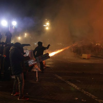 Clashes Erupt at Anti-Government Protest in Tirana