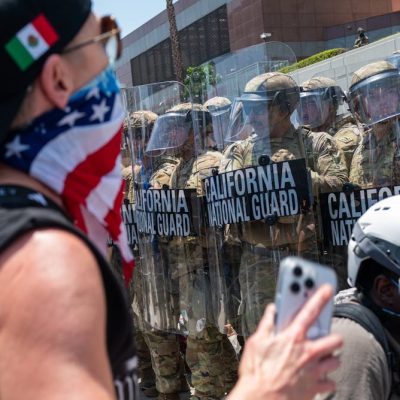 Federal troop deployment echoes Civil Rights era policing