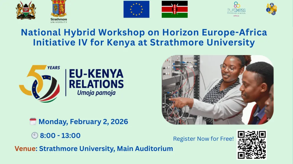 Kenya to Host Hybrid Workshop on Horizon Europe Africa Initiative
