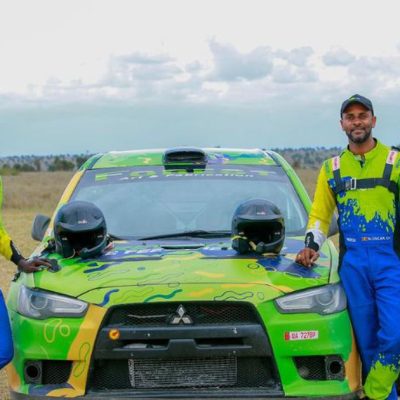 Ntambi and Sachania Test Rally Kenya Course