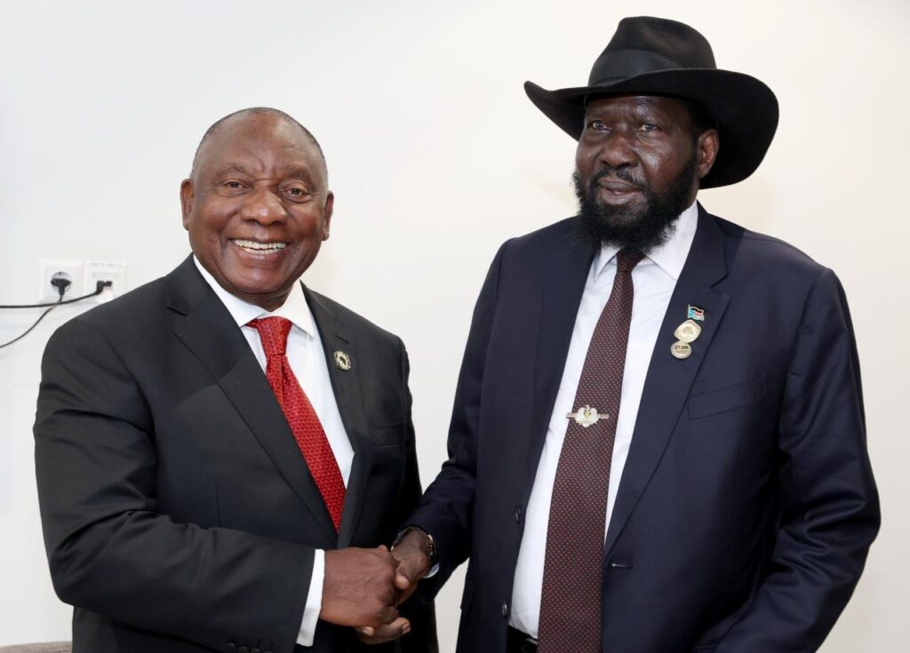 Ramaphosa Seeks Support for South Sudan Peace Efforts