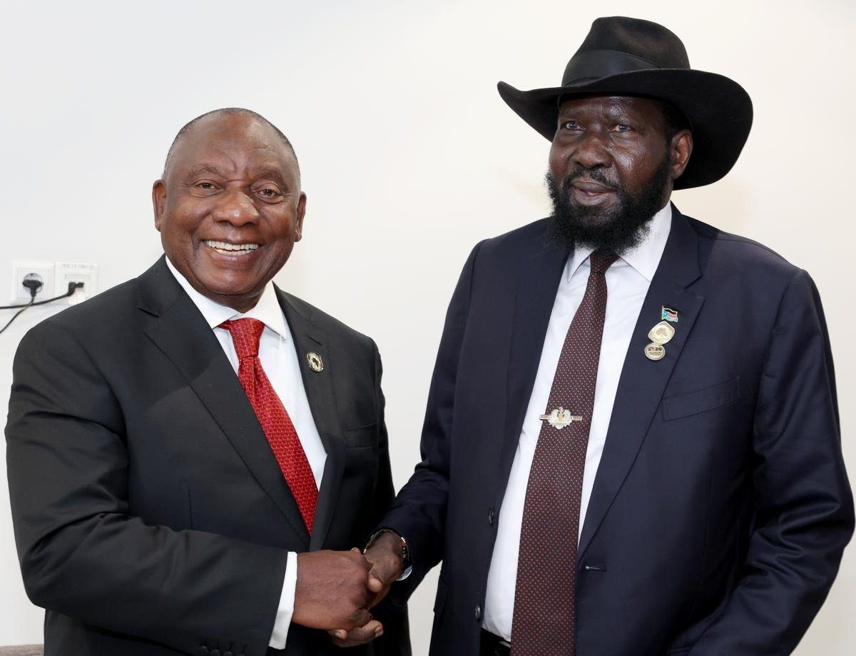 Ramaphosa Seeks Support for South Sudan Peace Efforts