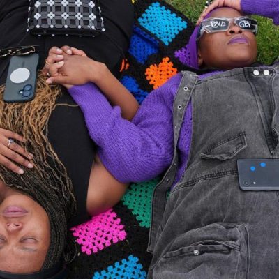 South African women protest gender-based violence before G20