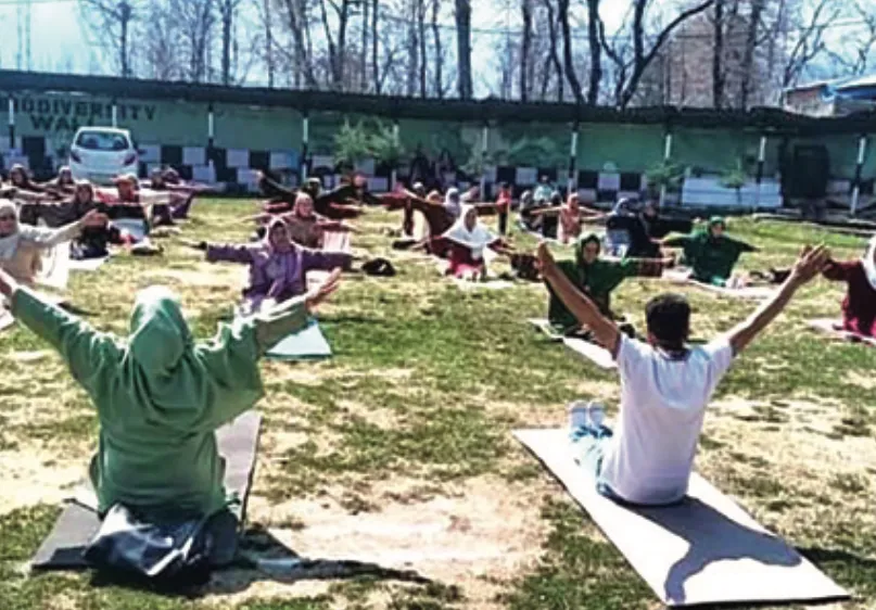 Dyss Organizes Sports and Wellness Program in Jammu and Kashmir