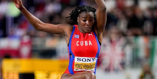 Pérez Hernández Wins World Indoor Triple Jump Title