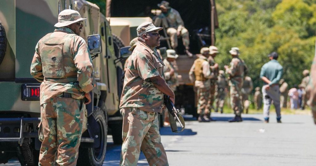 South Africa Deploys Military to Combat Crime