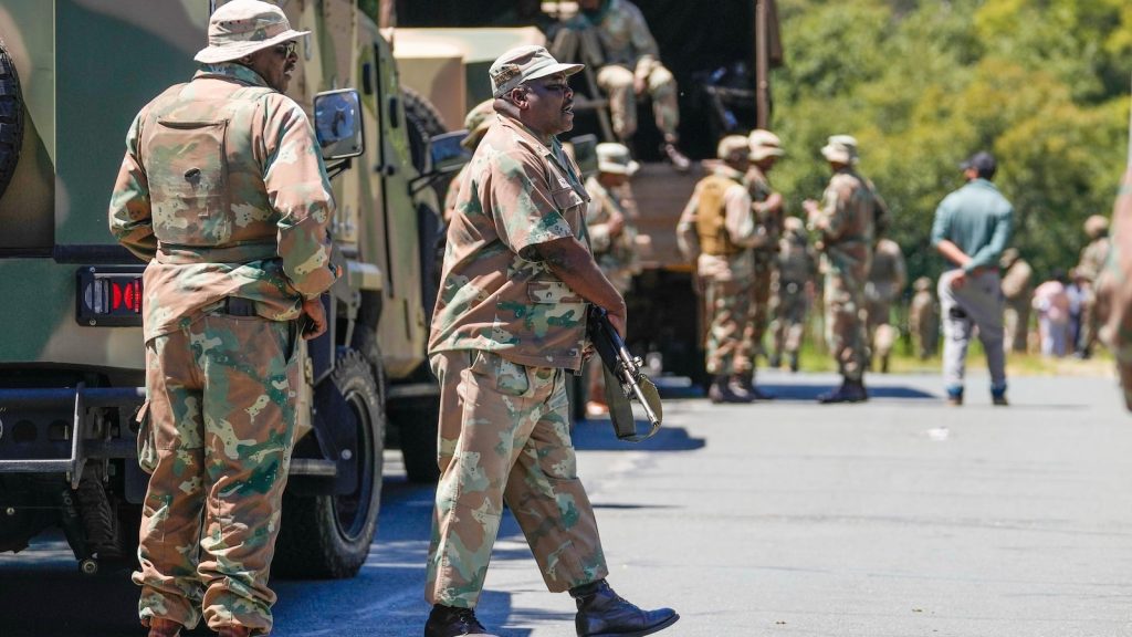 South Africa Sends Troops to Johannesburg to Combat Crime