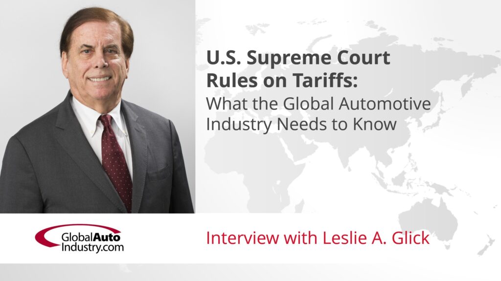 Supreme Court Decision Impacts Tariffs, Automotive Industry