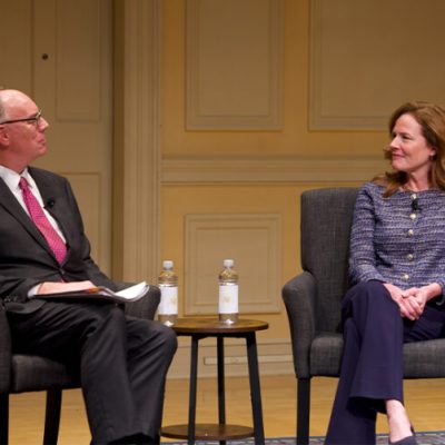 Justice Barrett Discusses Fellowships in Recorded Lecture