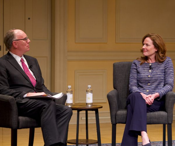 Justice Barrett Discusses Fellowships in Recorded Lecture