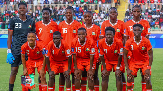 Kenya Women’s National Team Rises in FIFA Rankings
