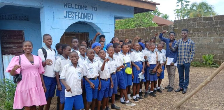 Sierra Leone Children Prepare for Climate Change Impacts