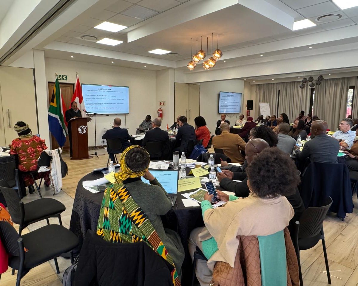 ACCORD participates in the South Africa – Switzerland Special Envoys Retreat – ACCORD