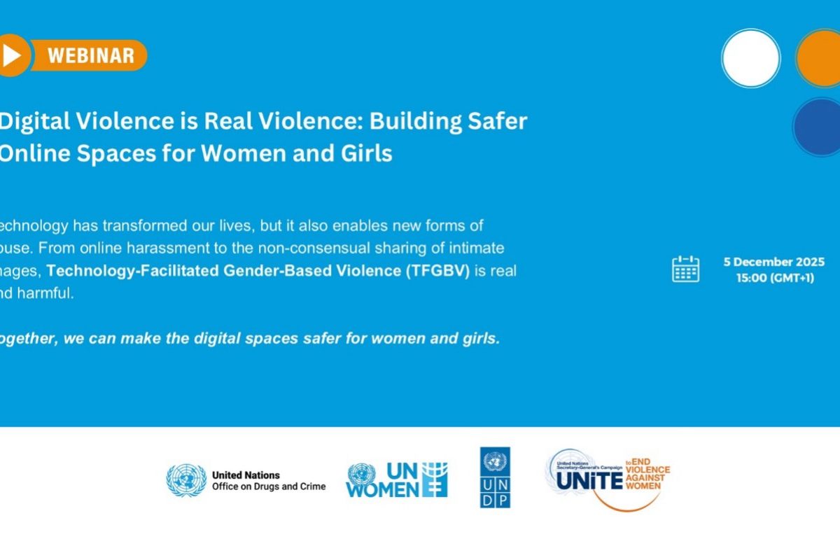 Combating technology-facilitated gender-based violence in South-Eastern Europe: UNODC brings together regional experts to address digital violence