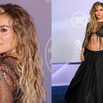 Karol G Goes Goth in Sheer Black Dress at American Music Awards 2026