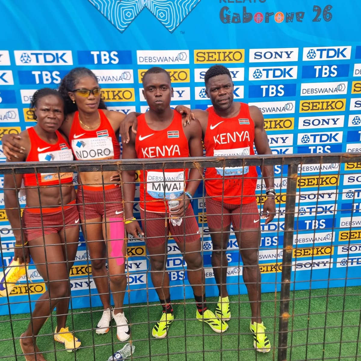 Kenya's Relay Team Disappointed After Near Miss in Botswana