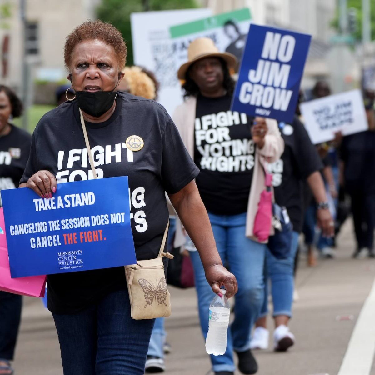 Photos | Mississippians Protest Redistricting Efforts