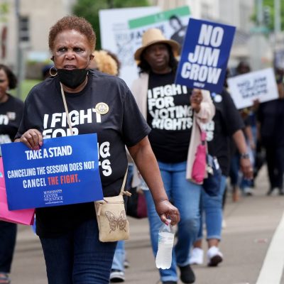  Photos | Mississippians Protest Redistricting Efforts
