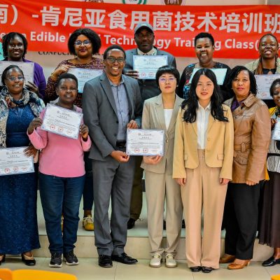 26 Agripreneurs Graduate from the Landmark China (Hunan) – Kenya Edible Fungi Technology Training Program