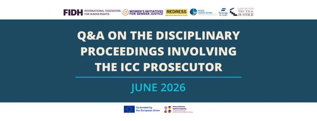 Filling the information gap: Joint Q&A on the International Criminal Court Prosecutor disciplinary proceedings