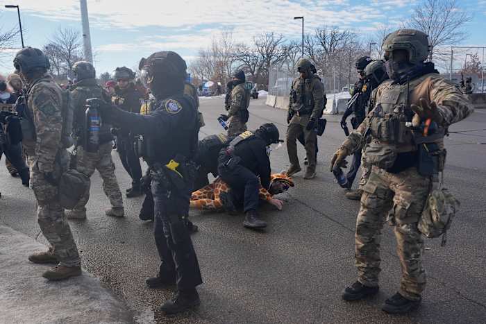  Justice Department sees no basis for civil rights probe in Minnesota ICE shooting, official says