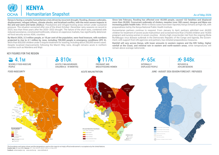 Kenya: Humanitarian Snapshot (As of May 2026) - Kenya
