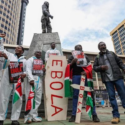 Kenya protests against US Ebola facility about economy,