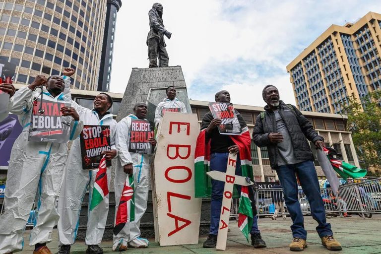 Kenya protests against US Ebola facility about economy,