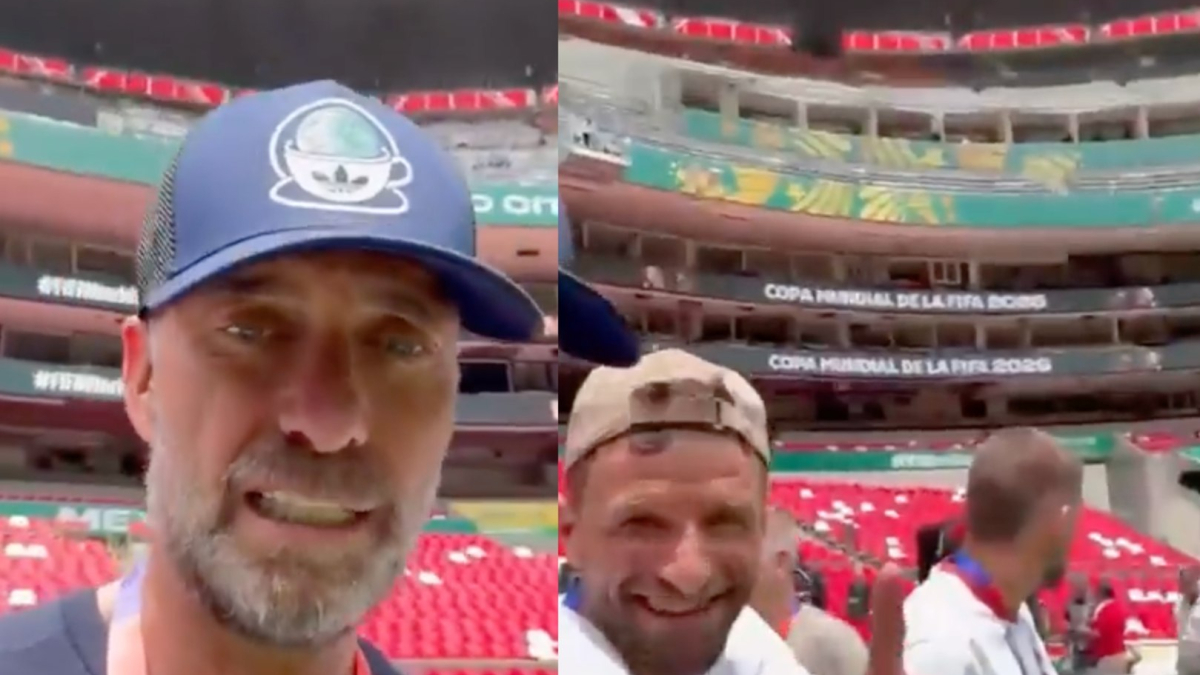 Klopp, Müller and Andrich soak in the World Cup atmosphere at Estadio Azteca