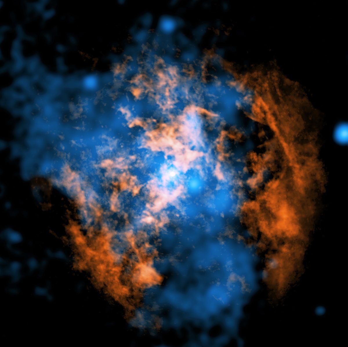 Scientists have made a huge discovery at the enormous black hole at the centre of our Galaxy. And they found something pointing right at it