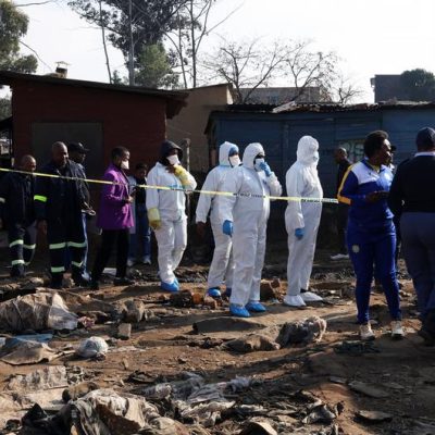 South Africa: Mass shooting kills 12 near Johannesburg