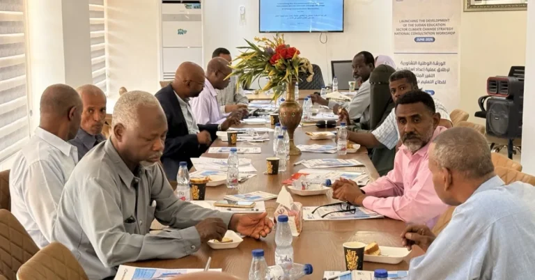 Sudan launches first education climate change strategy with UNESCO to build a climate-resilient school system