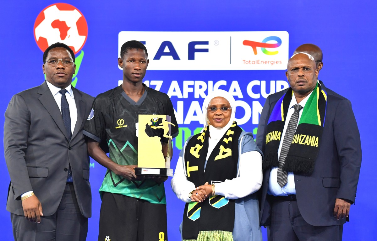 Tanzania’s Issa Chole named TotalEnergies Man of the Competition at U-17 AFCON Morocco 2026