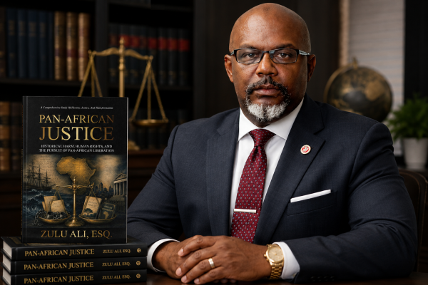 (BPRW) International Human Rights Attorney Zulu Ali Releases Groundbreaking New Book, Pan-African Justice, Introducing a New Legal Framework for Historical Harm and Human Rights | Press releases