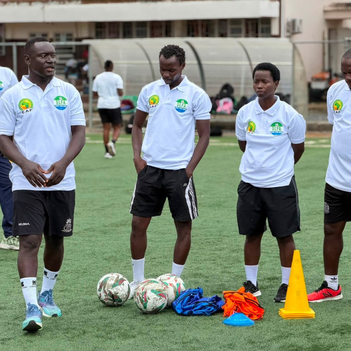 CAF D Diploma Coaching Course Commences at SLFA Headquarters - Africa Top Sports